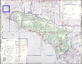 Administrativa mapa de Abecasia