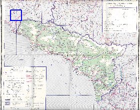 Administrativa mapa de Abecasia