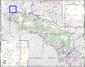 Administrativa mapa de Abecasia