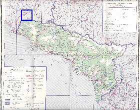 Administrativa mapa de Abecasia