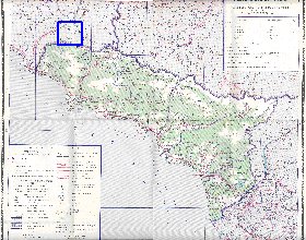 Administrativa mapa de Abecasia