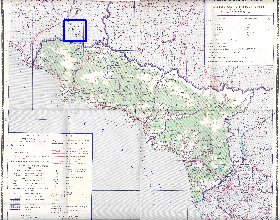 Administrativa mapa de Abecasia