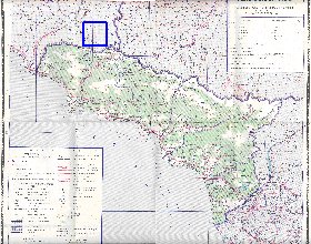 Administrativa mapa de Abecasia