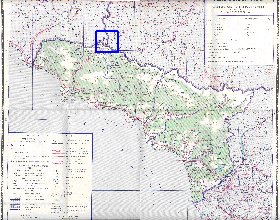 Administrativa mapa de Abecasia