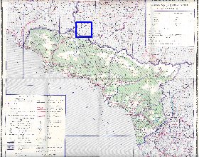 Administrativa mapa de Abecasia