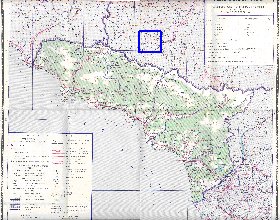 Administrativa mapa de Abecasia