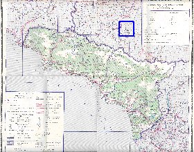 Administrativa mapa de Abecasia