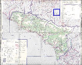 Administrativa mapa de Abecasia