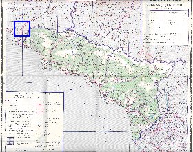 Administrativa mapa de Abecasia