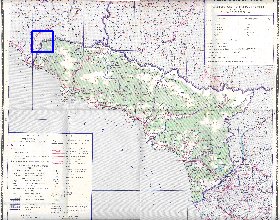 Administrativa mapa de Abecasia