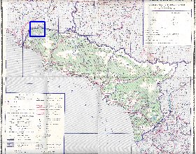 Administrativa mapa de Abecasia