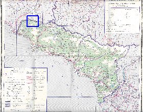 Administrativa mapa de Abecasia