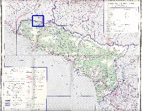 Administrativa mapa de Abecasia