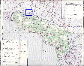 Administrativa mapa de Abecasia