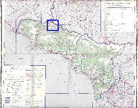 Administrativa mapa de Abecasia