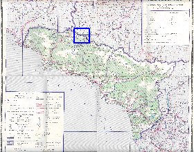 Administrativa mapa de Abecasia