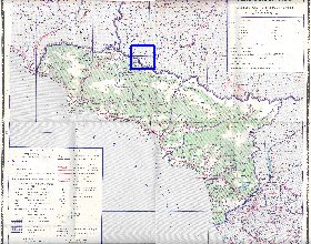 Administrativa mapa de Abecasia