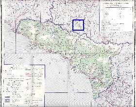 Administrativa mapa de Abecasia