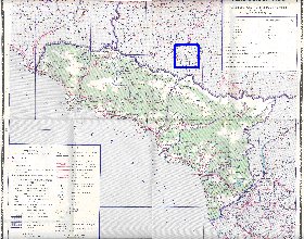 Administrativa mapa de Abecasia