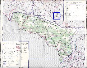 Administrativa mapa de Abecasia