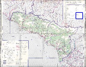 Administrativa mapa de Abecasia