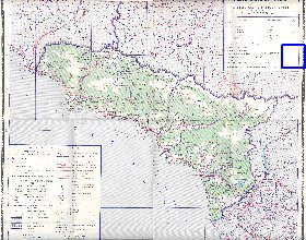 Administrativa mapa de Abecasia