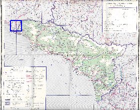 Administrativa mapa de Abecasia