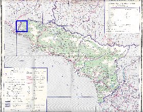 Administrativa mapa de Abecasia