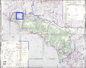 Administrativa mapa de Abecasia