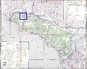 Administrativa mapa de Abecasia