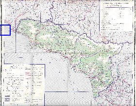 Administrativa mapa de Abecasia