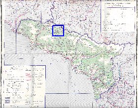 Administrativa mapa de Abecasia