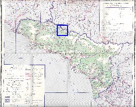 Administrativa mapa de Abecasia