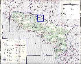 Administrativa mapa de Abecasia