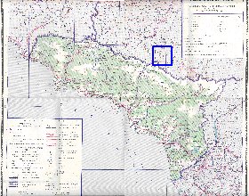 Administrativa mapa de Abecasia