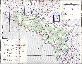 Administrativa mapa de Abecasia