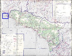 Administrativa mapa de Abecasia