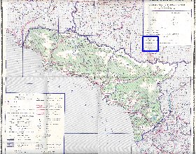 Administrativa mapa de Abecasia