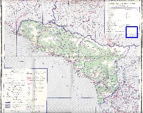 Administrativa mapa de Abecasia