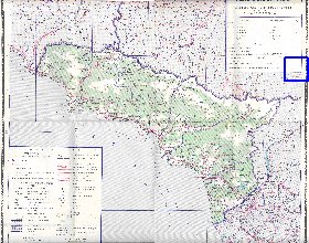 Administrativa mapa de Abecasia