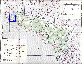 Administrativa mapa de Abecasia