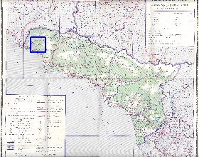 Administrativa mapa de Abecasia