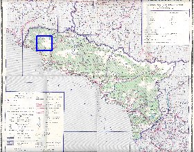 Administrativa mapa de Abecasia