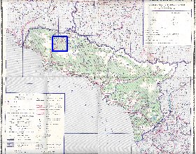 Administrativa mapa de Abecasia