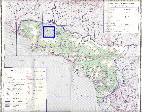 Administrativa mapa de Abecasia