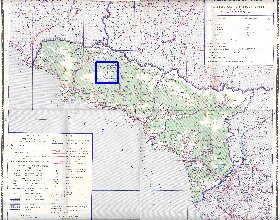 Administrativa mapa de Abecasia