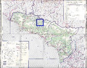 Administrativa mapa de Abecasia