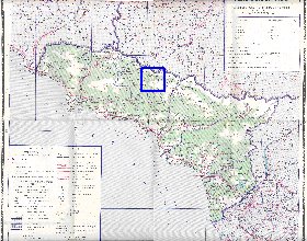 Administrativa mapa de Abecasia