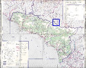 Administrativa mapa de Abecasia