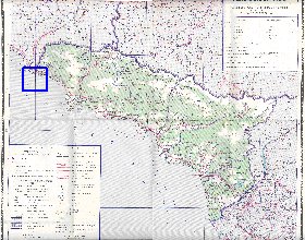 Administrativa mapa de Abecasia